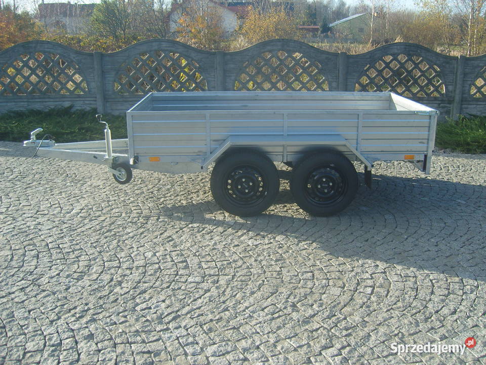 przyczepka samochodowa 265x130 dmc 750 2 osie śląskie