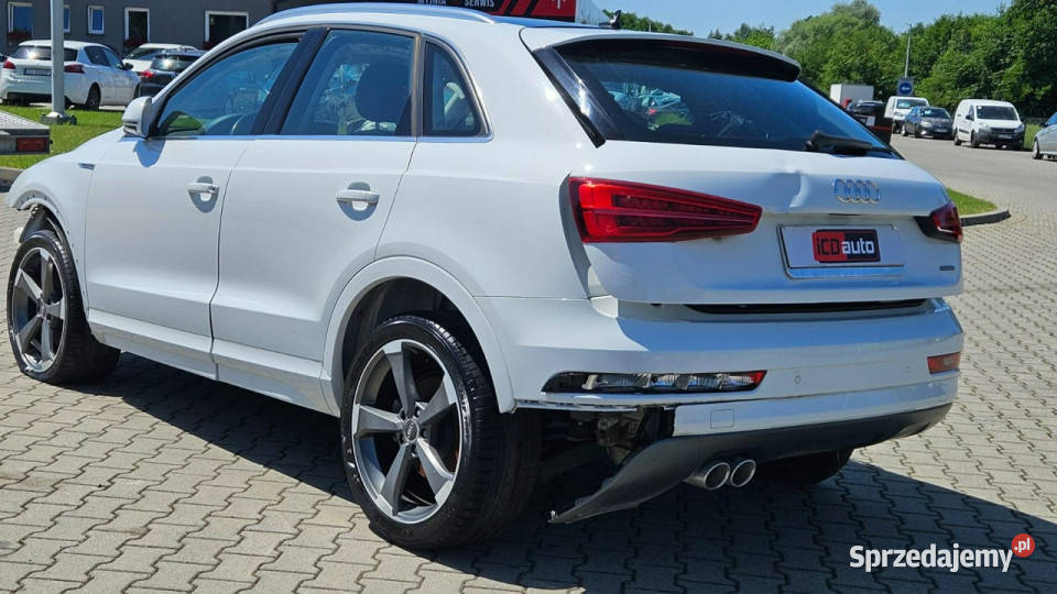 Audi Q3 quattro 20 tdi 150 dsg 4x4 nawigacja uszkodzony Kęty