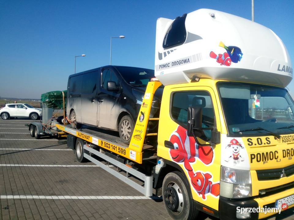 Pomoc Drogowa Auto Pomoc 24h Laweta Osobowe Września