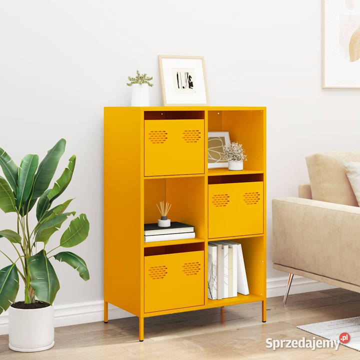 Szafka musztardowa 68x39x1035 stal WM851409 Warszawa