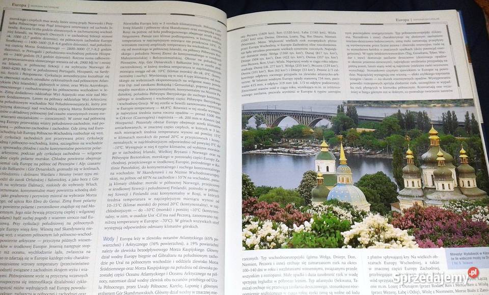 Wielki Encyklopedyczny Atlas Świata Tom 1 Europa lubelskie Chełm