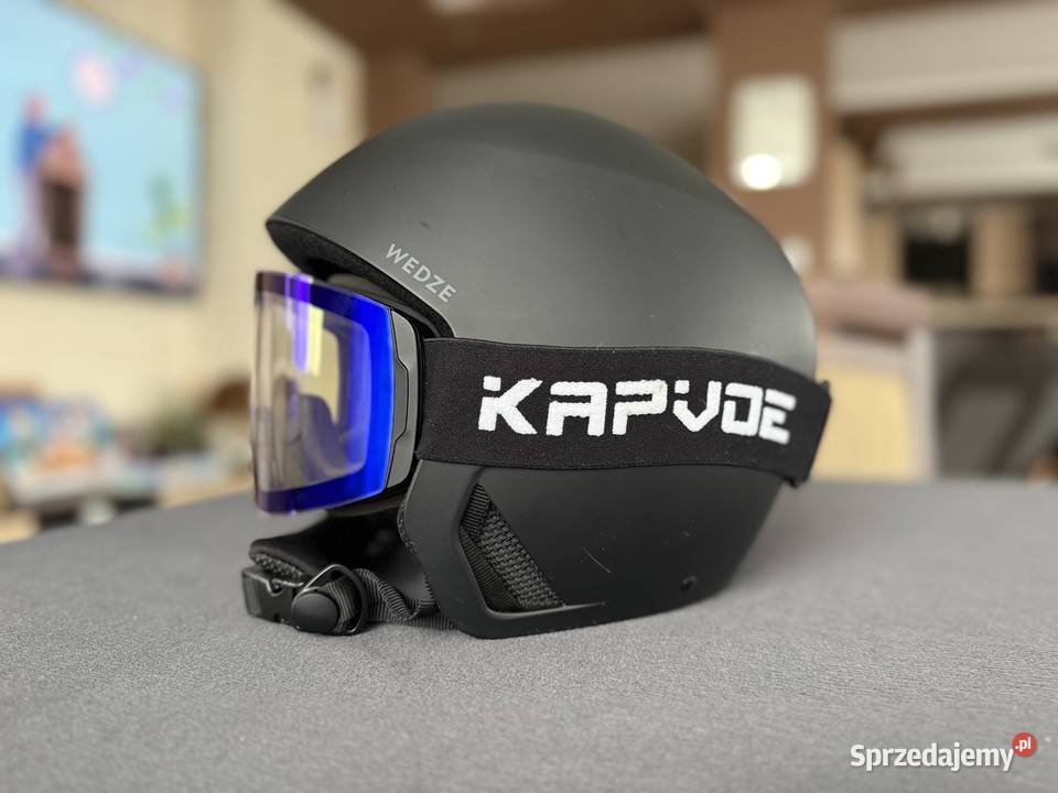 Sprzedam kask narciarski z goglami Aleksandrówka