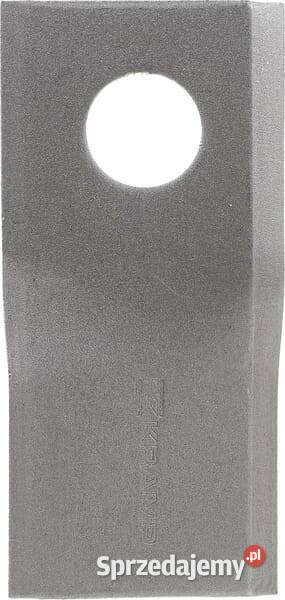 Nożyk kosiarki rotacyjnej lewy 100x48x3 mm otwór małopolskie Kamionna