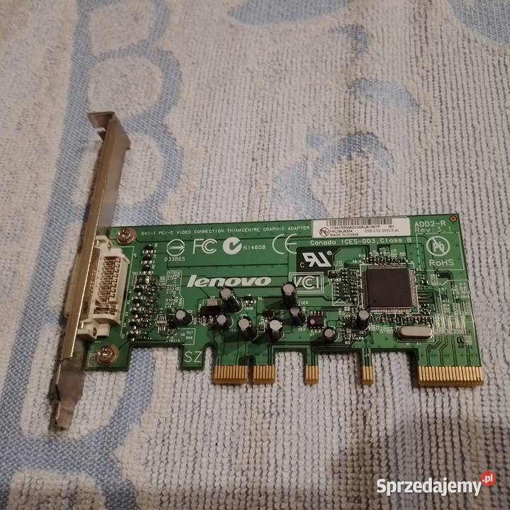 Karta Video DVII IBM Lenovo PCIE FRU39J9334 Wieliczka sprzedam