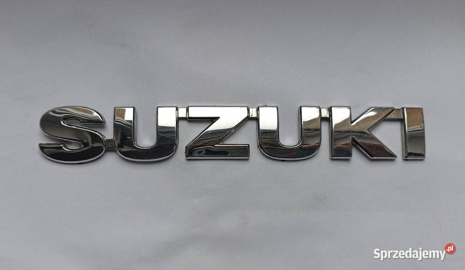 Napis Emblemat Suzuki Swift IV 0410r kujawsko-pomorskie Lipno