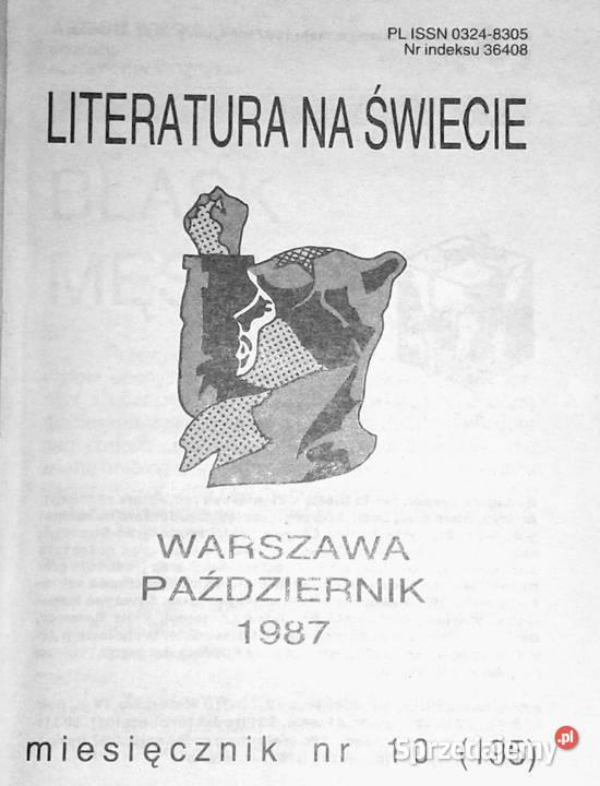Literatura na świecie 10 1795 1987 Rok wydania 1987 lubelskie Chełm