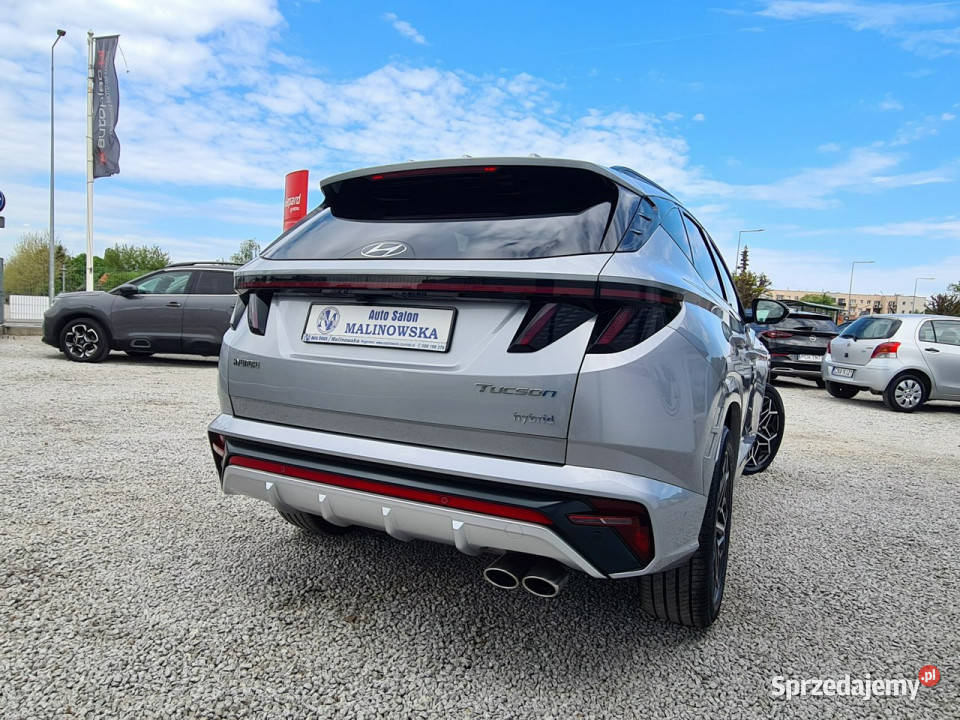 Hyundai Tucson NLine Szyberdach Navi Kamera nieuszkodzony wielkopolskie Wągrowiec