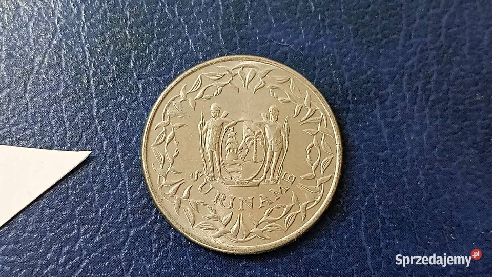 Stare monety 100 cent 1987 Surinam Lesko