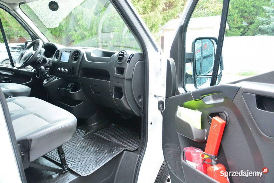 Renault Master 7 osobowy brygadówka doka pełna czujnik parkowania Warszawa
