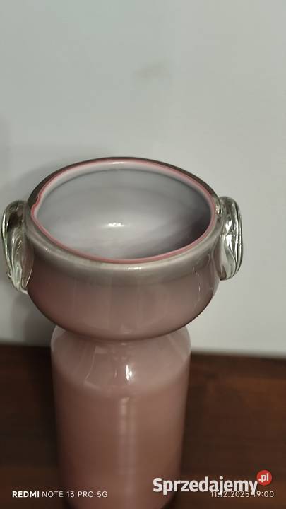 Wazon Jerzego Słuczan Orkusza Huty Szkła Wiązów