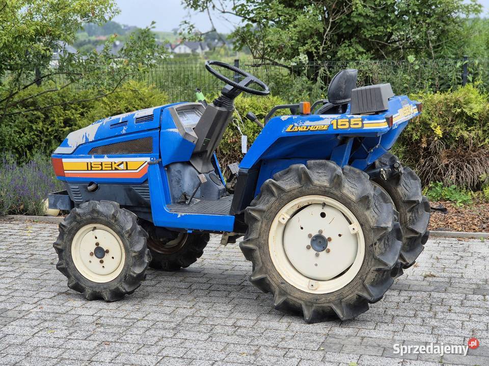Traktorek ISEKI TU 155 4X4 z glebogryzarka małopolskie Kraków