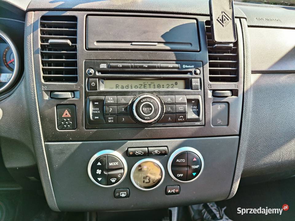 Nissan Tiida 18 benz granatowy Gliwice