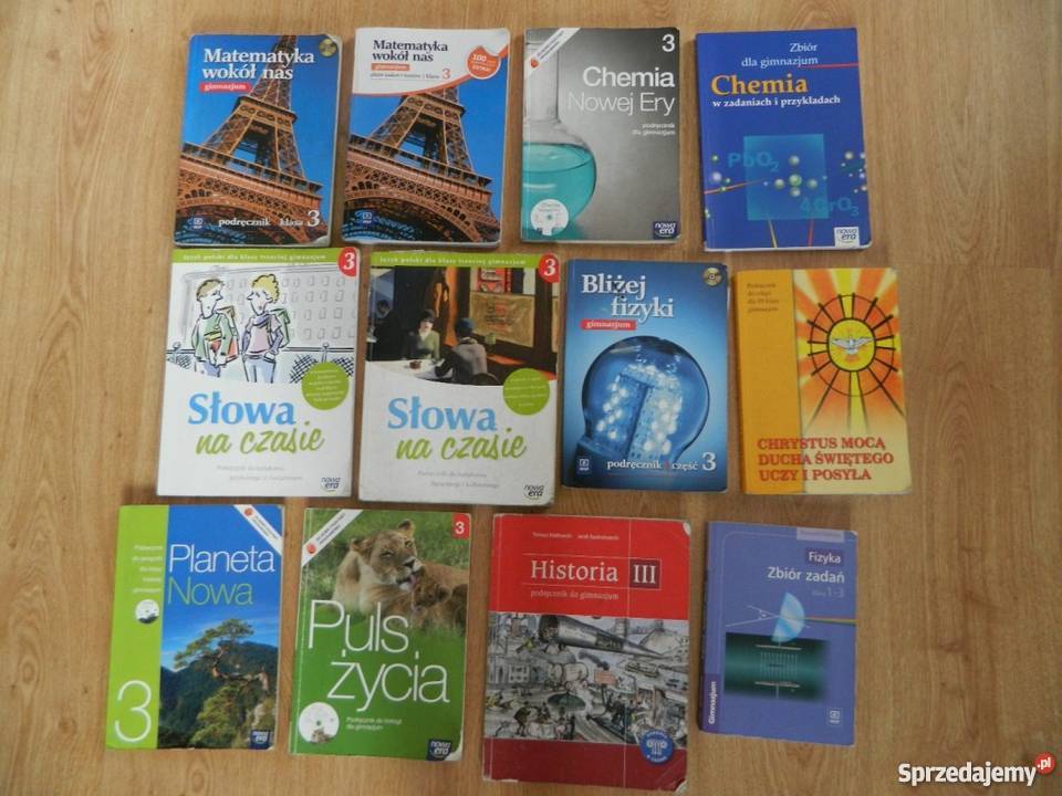 Książki do 3 gimnazjum Warszawa