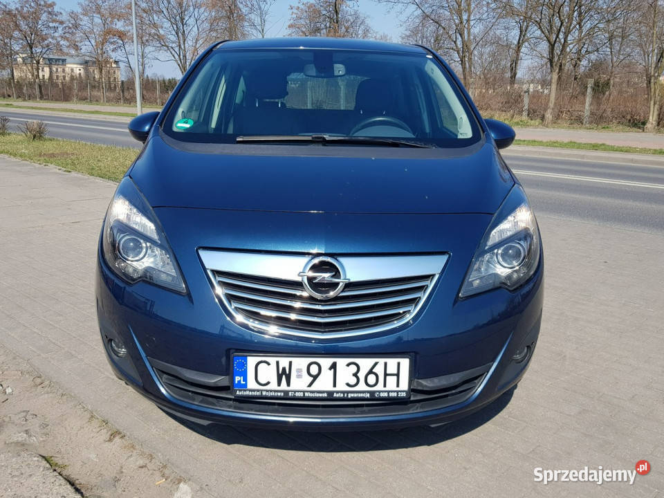 Opel Meriva 14 Turbo Klimatronik Bagażnik kujawsko-pomorskie sprzedam