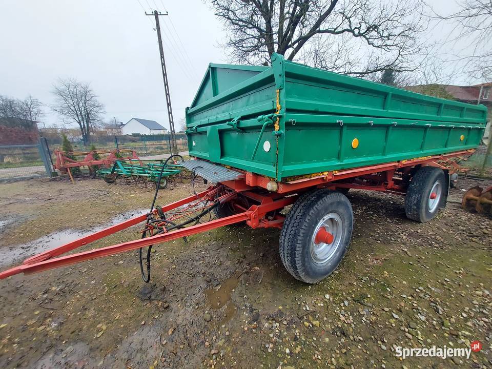 Przyczepa HL 6011 Przyczepy rolnicze Kołobrzeg sprzedam