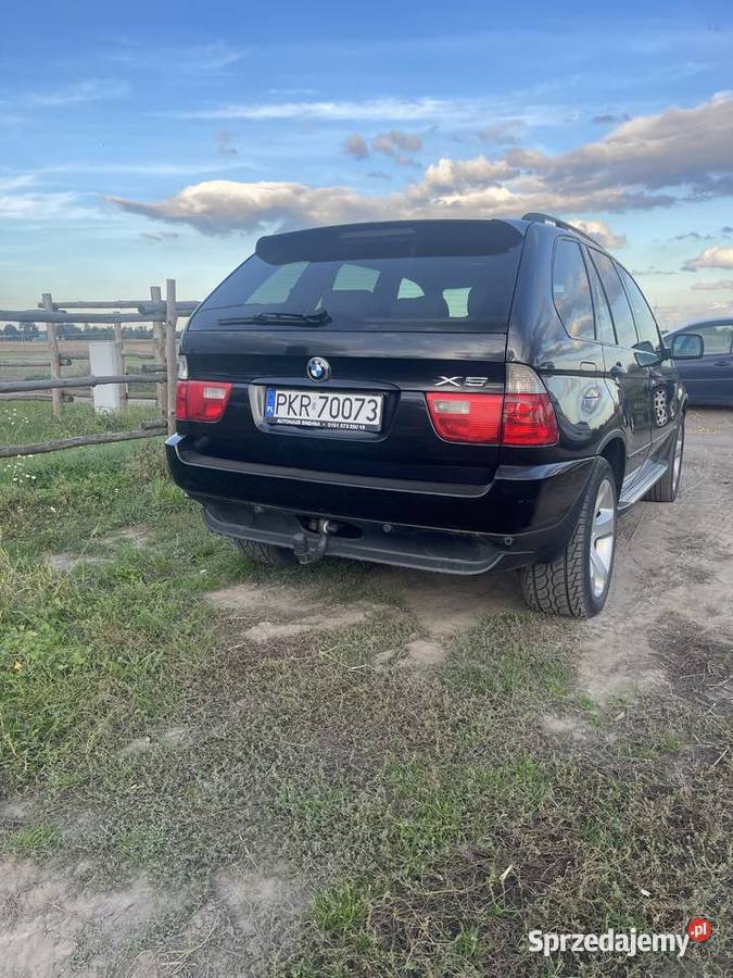 BMW X5 E53 LIFT 30d M57 SPORT hak Krotoszyn