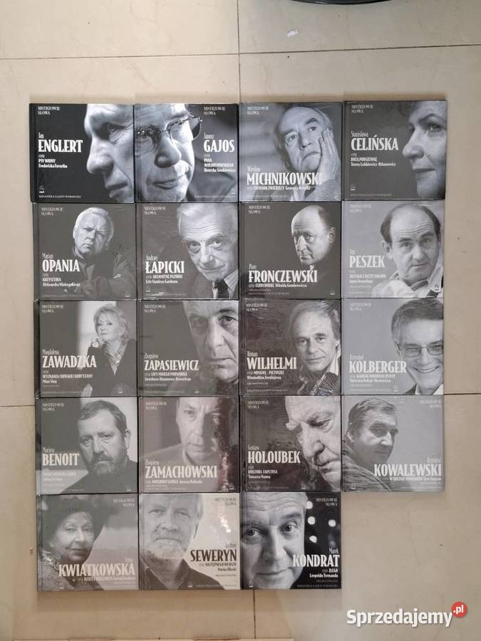 Mistrzowie Słowa kolekcja audiobook zestaw Kraków