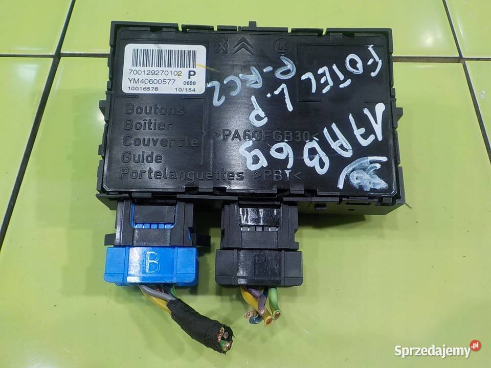 PEUGEOT RCZ 16 THP 10r modul sterownik fotela Suków