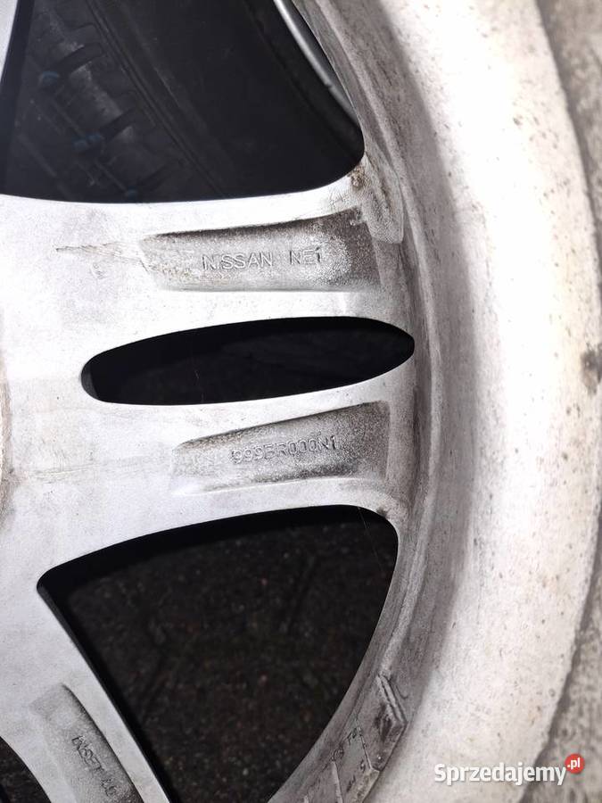 Alufelgi Nissan koła 16 Samochodowe dolnośląskie Bielany Wrocławskie