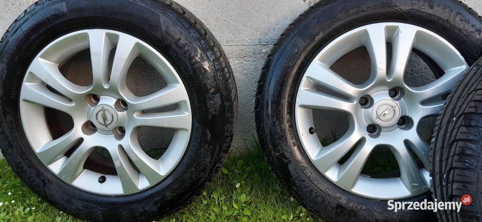 Koła aluminiowe GM z oponami letnimi 18565R15 w śląskie Bielsko-Biała sprzedam