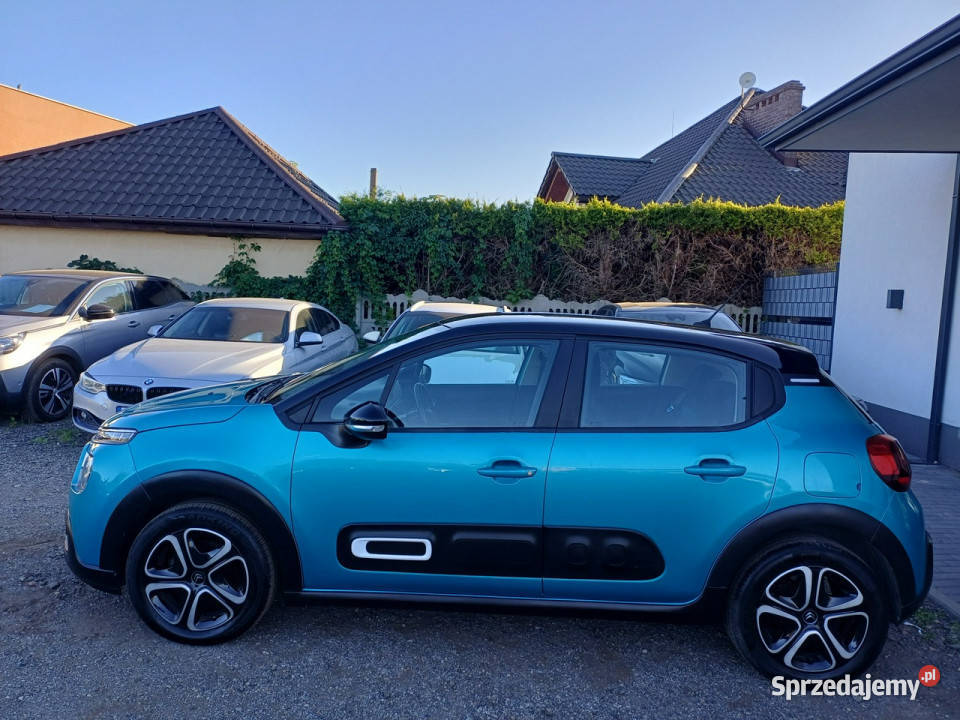 Citroen C3 AUTOMAT FullLED Navi Tablet kurtyny powietrzne małopolskie Chrzanów