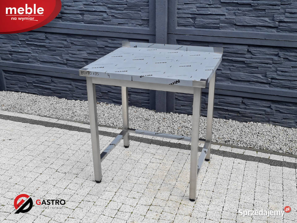Nowy stół gastronomiczny wym 80x70x85 Ostrów Wielkopolski sprzedam