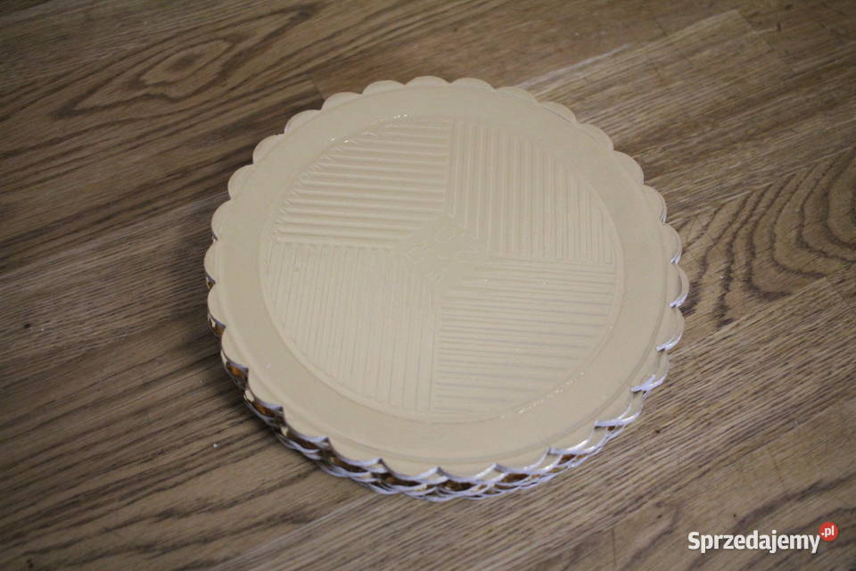 Złota podkłada pod tort dwustronna 20 średnica śląskie Góra