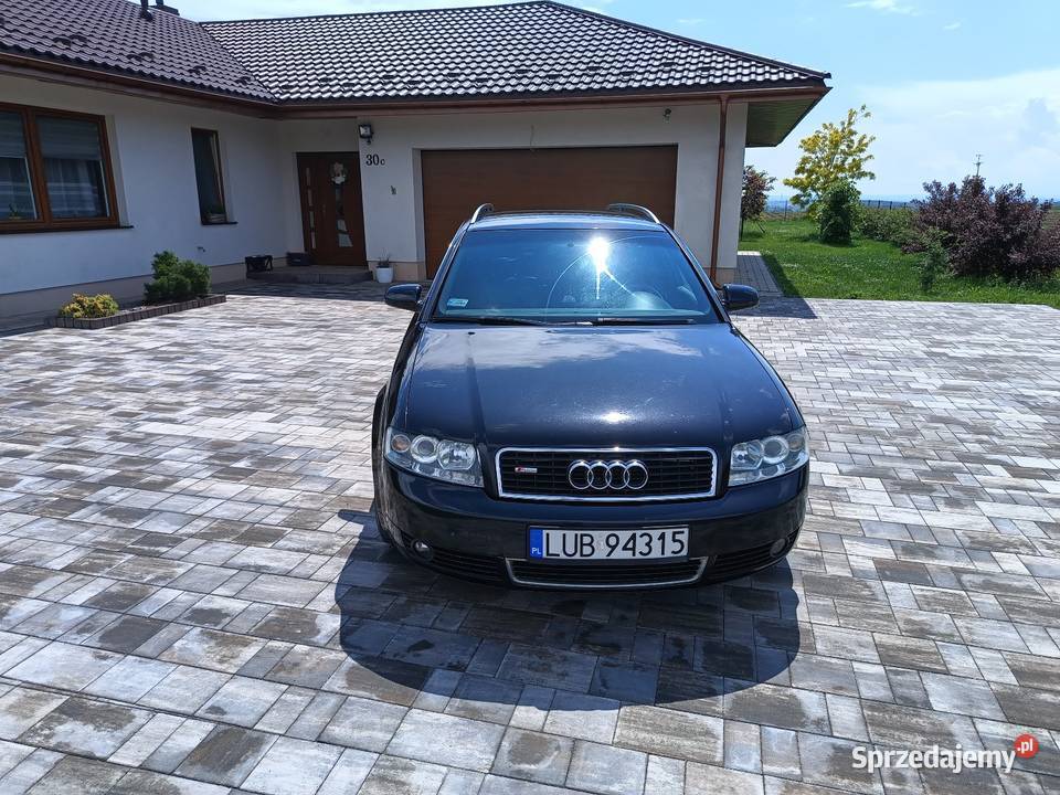 Audi A4 B6 18 Turbo BEX LPG SLine skóry czarny Zamość