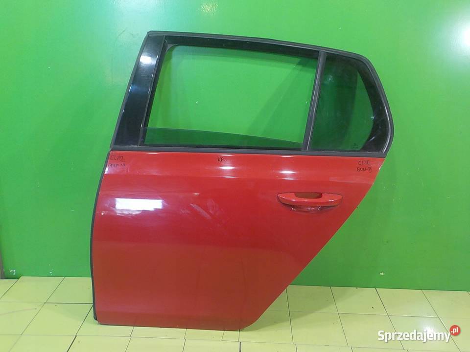 VW GOLF VI 20 TDI 10r drzwi lewe tyl