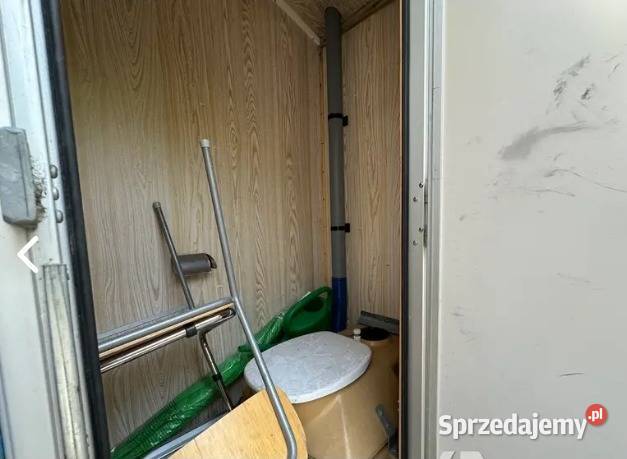 Barak przyczepa kontener socjalny szwedzka Nooteboom Piwniczna-Zdrój