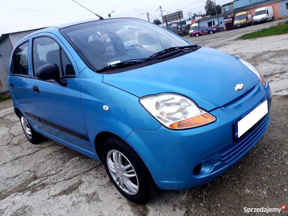Chevrolet Spark 2007 Wspomaganie Mały Przebieg benzyna Spark Jasło