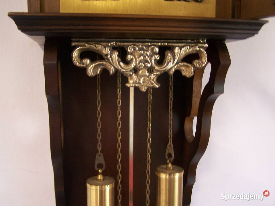 Zegar ścienny Tempus Fugit mechaniczny wahadłowy Koszalin