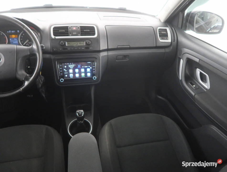 Skoda Fabia 14 16V czarny Škoda Bielany Wrocławskie