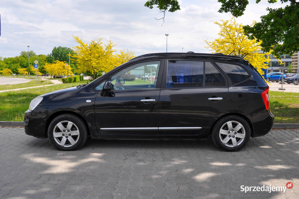 Kia Carens 20 145 LPG 2008 r Automat Skóry Wrocław