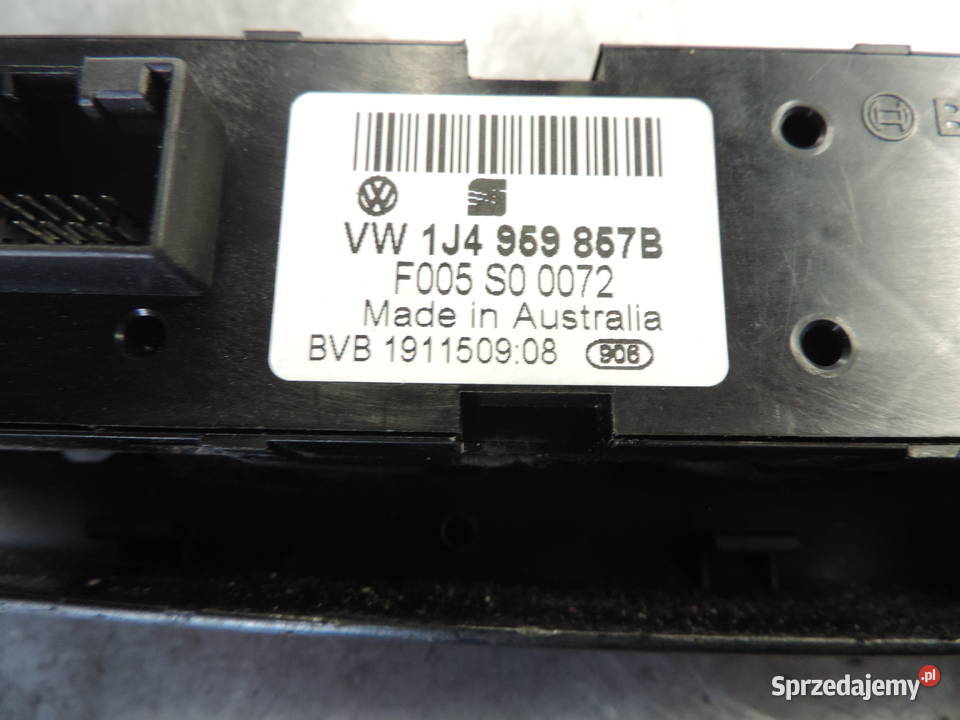 VW GOLF IV PRZEŁĄCZNIK SZYB LEWY PRZÓD małopolskie Nowy Sącz
