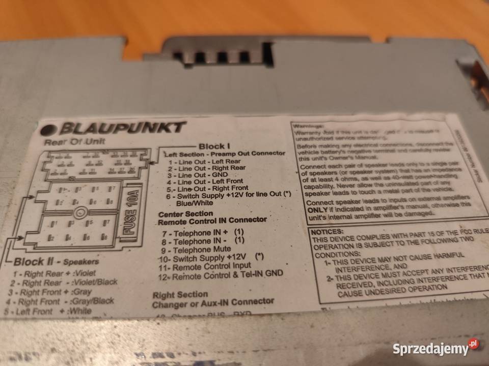 Radio Blaupunkt Bermuda MP36 mp3