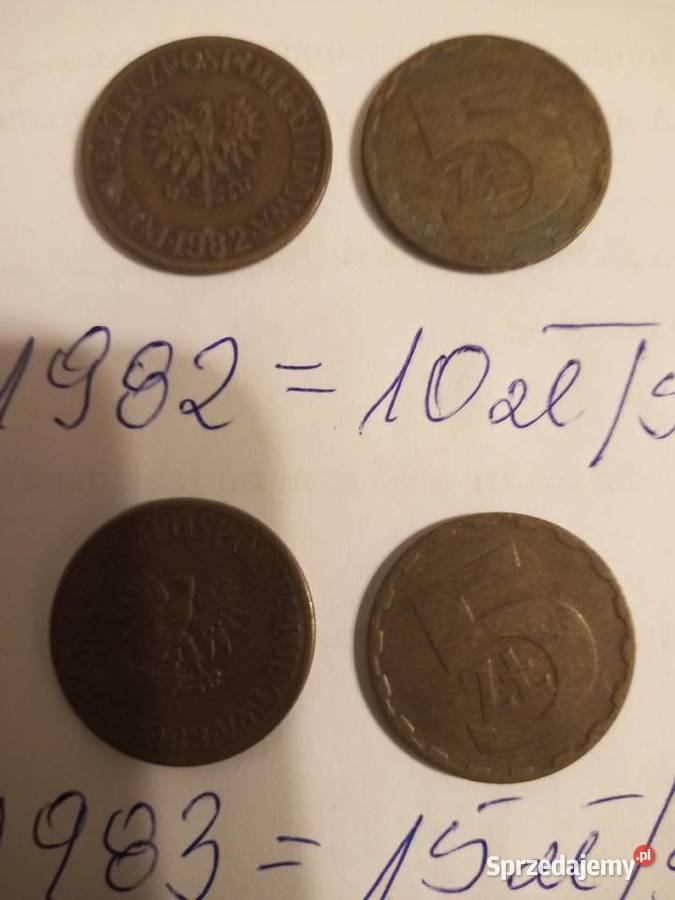 Monety PRL 5 sprzedam
