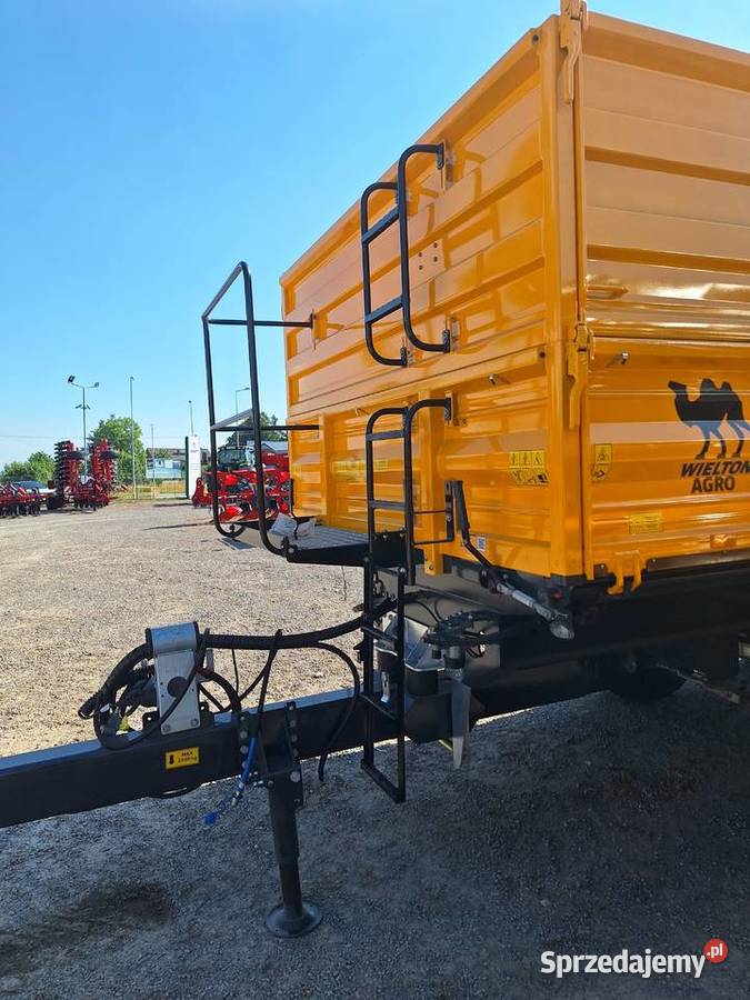 Przyczepa rolnicza burtowa TANDEM PRC2W12