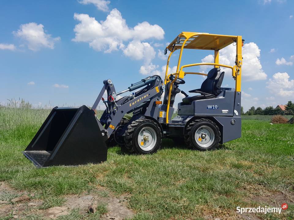 Wąska i zwrotna ładowarka EUROTRAC W10 I KUBOTA kujawsko-pomorskie Grudziądz