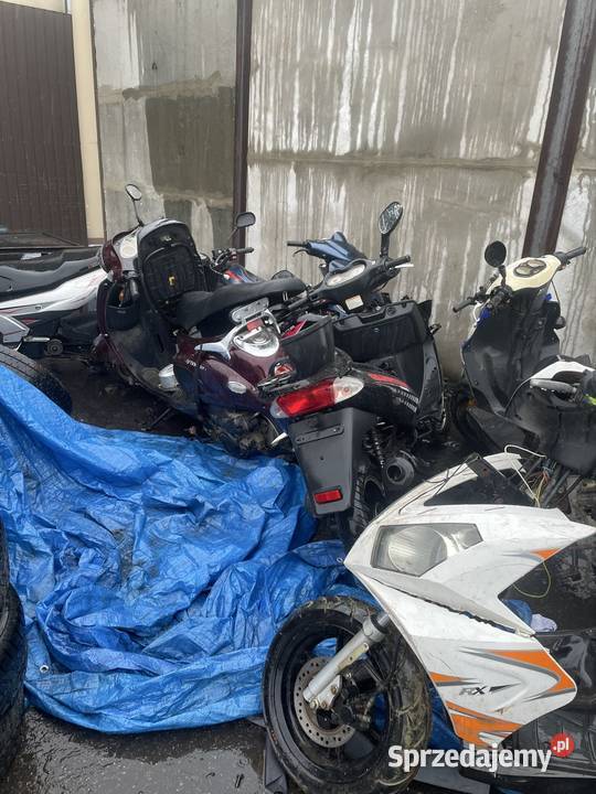 Skutery na części Motocykle na części Czarny Dunajec