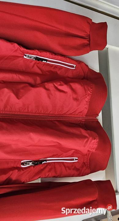 Armani XL bluza czerwona ea7 emporio bawełna Warszawa