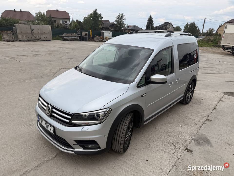 Caddy 20 DSG lopatki w kierownicy AllTrac autoalarm Wieliczka