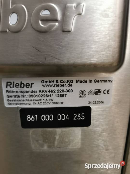 RIEBER Podgrzewacz do Talerzy średnica 30