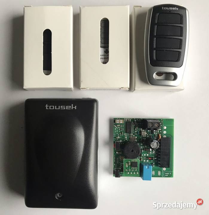 TOUSEK 2x Radio I 2x pilot do sterowania bram