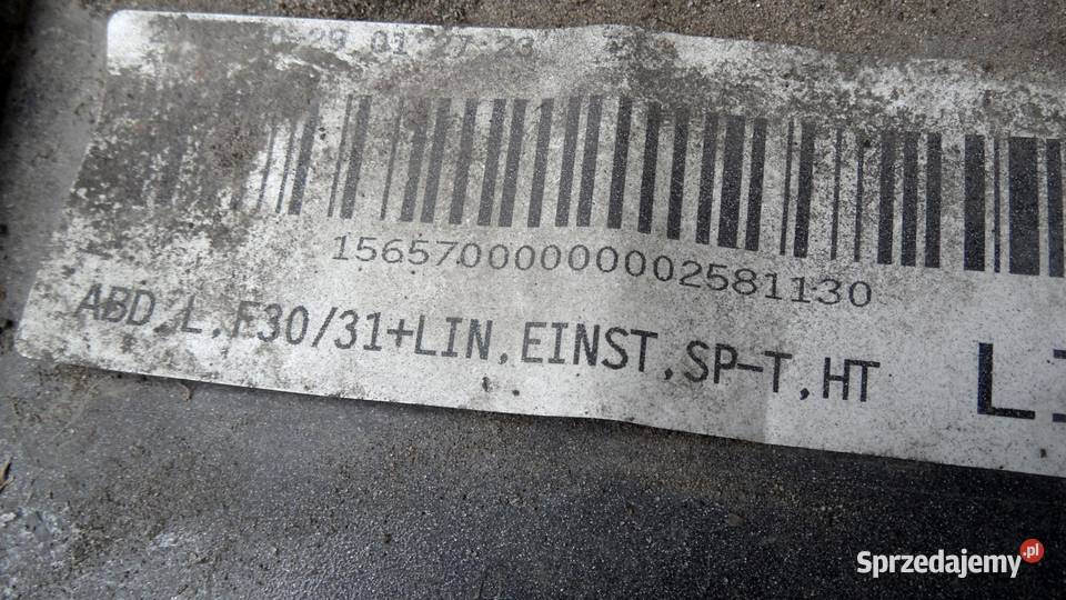 BMW F31 18 D 12r nakładka progu lewa