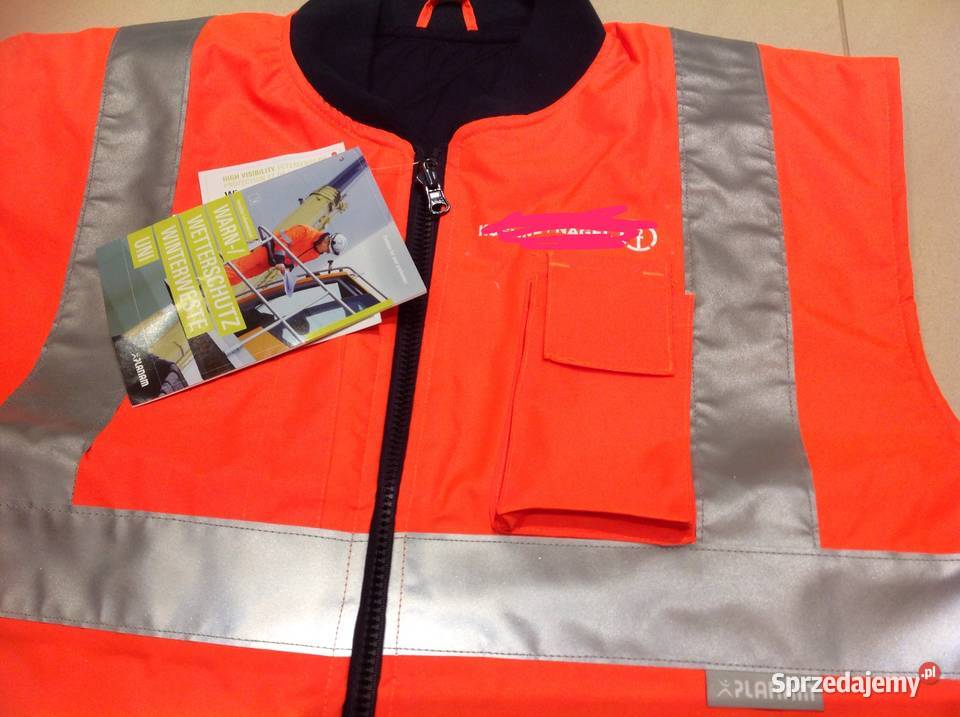 Kamizelka Zimowa Robocza Ostrzegawcza PLANAM r L lubuskie sprzedam
