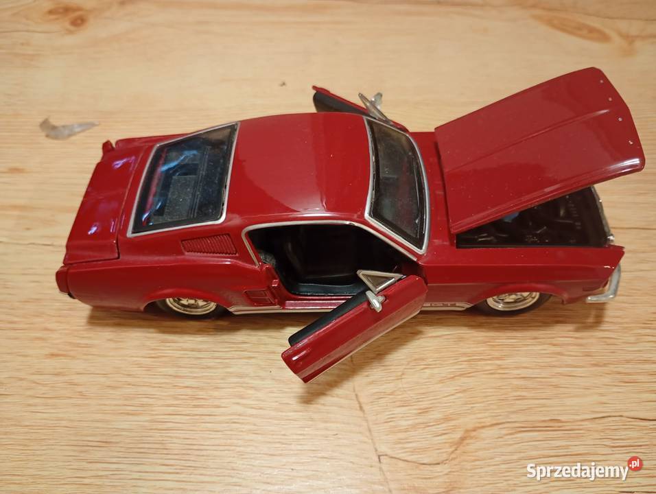 1967 FORD MUSTANG GT FASTBACK Maisto 124 model Kolekcje mazowieckie Warszawa