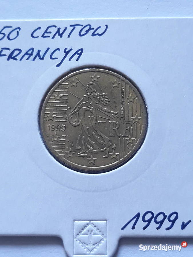 50 Eurocentów Francja 19992001 r sprzedam