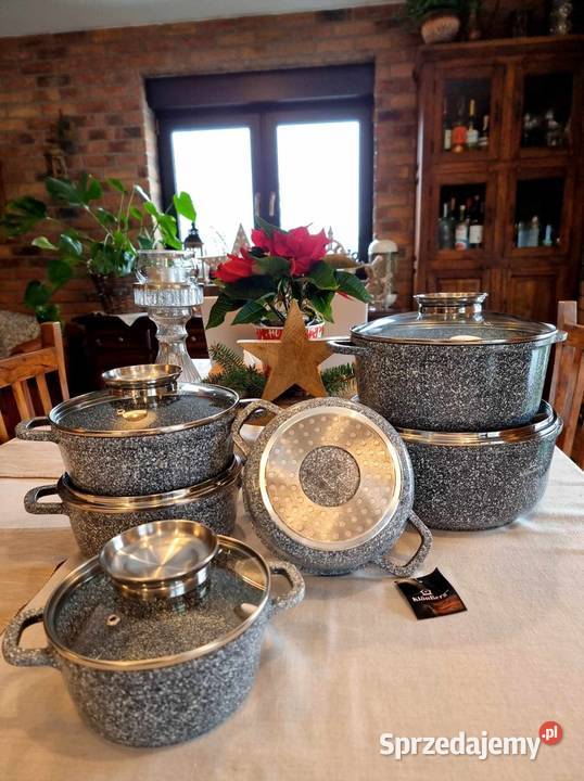 Garnki marmur 6 Łódź