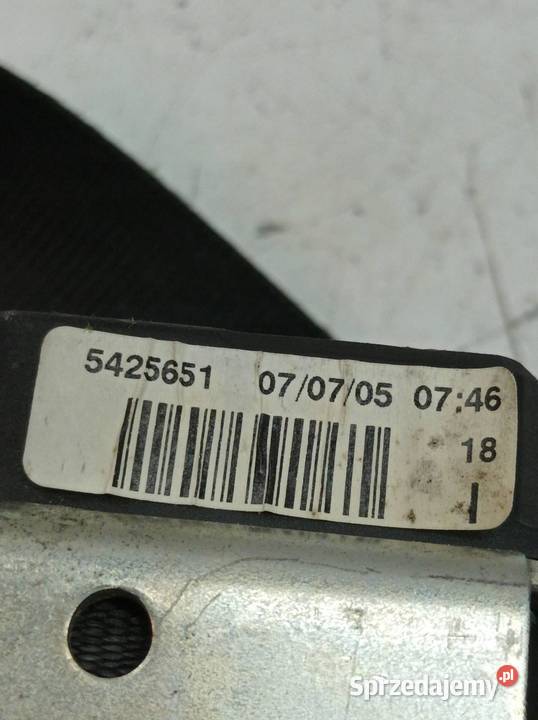 PAS BEZPIECZEŃSTWA LEWY PRZÓD KIEROWCY 5425651 sprzedam